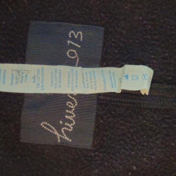 Lululemon Hiver 13 Limited Edition Ruffled Black Scuba Hoodie Jacket Sz 8 - Picture 9 of 9